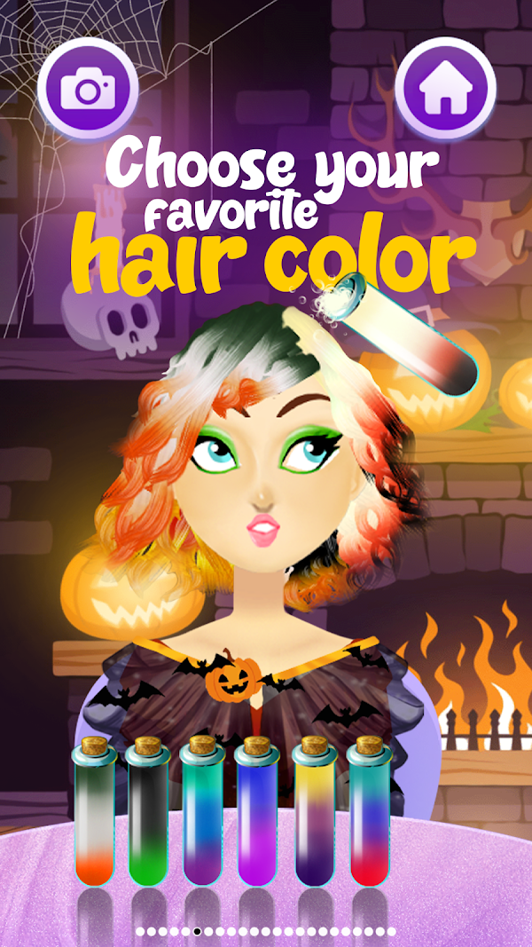 Hair Salon : Halloween Stylish Скриншоты 2