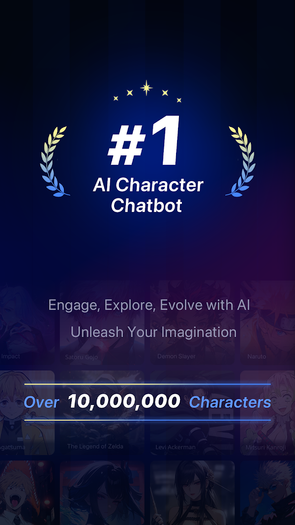 PolyBuzz -Talk to AI Character Screenshots 1