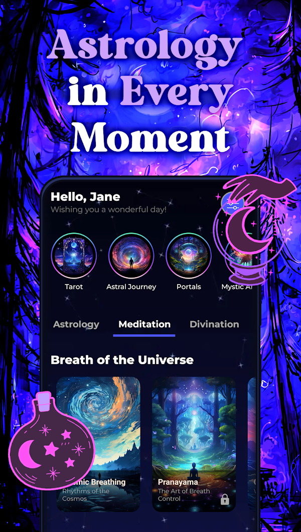 Zodiac & Horoscope: CosmicVibe Capturas de tela 3