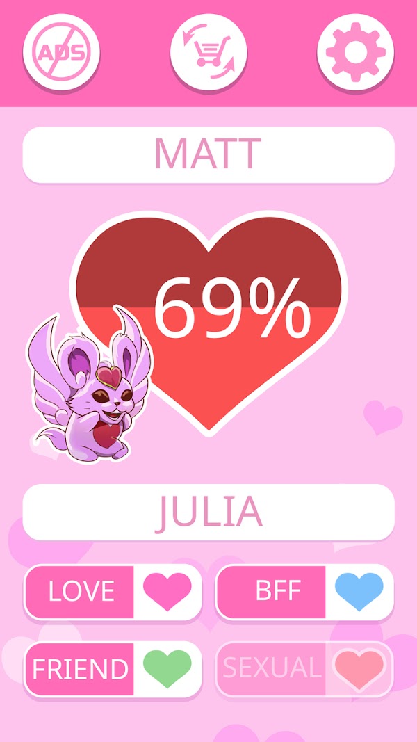 LOVE TEST - match calculator Screenshots 2