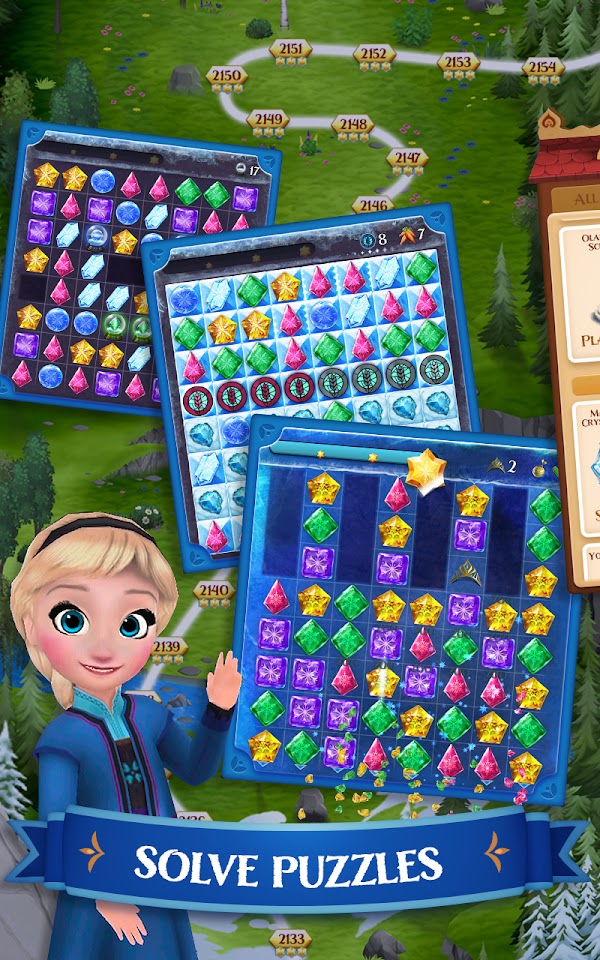 Disney Frozen Free Fall لقطات الشاشة 8