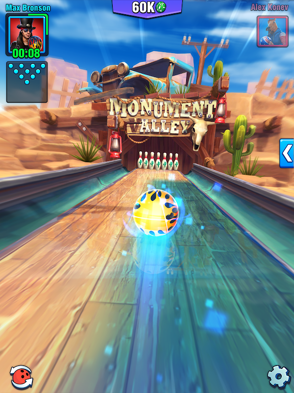 Bowling Crew: Jogo de Boliche Capturas de tela 7