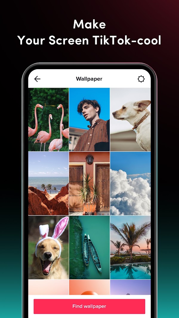 TickTock-TikTok Live Wallpaper Capturas de pantalla 5
