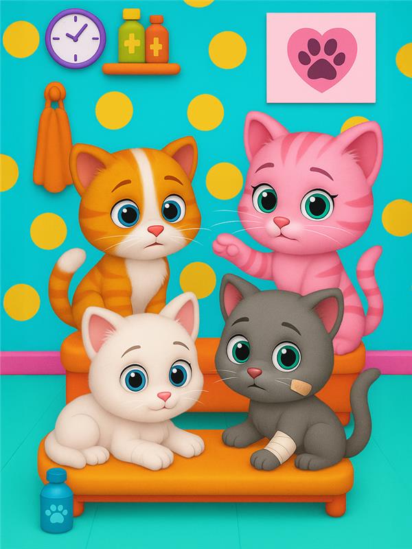 Cute Cat Care and Babyshower स्क्रीनशॉट 10