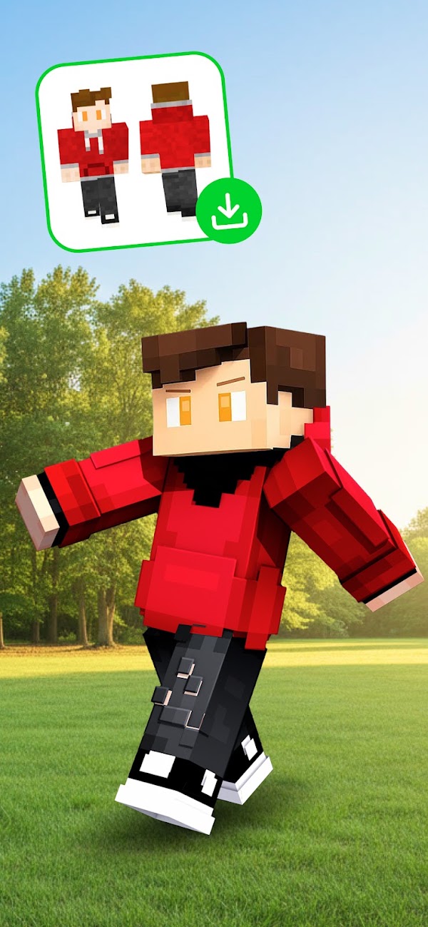 Skins Criador e 3D Editor Capturas de tela 7