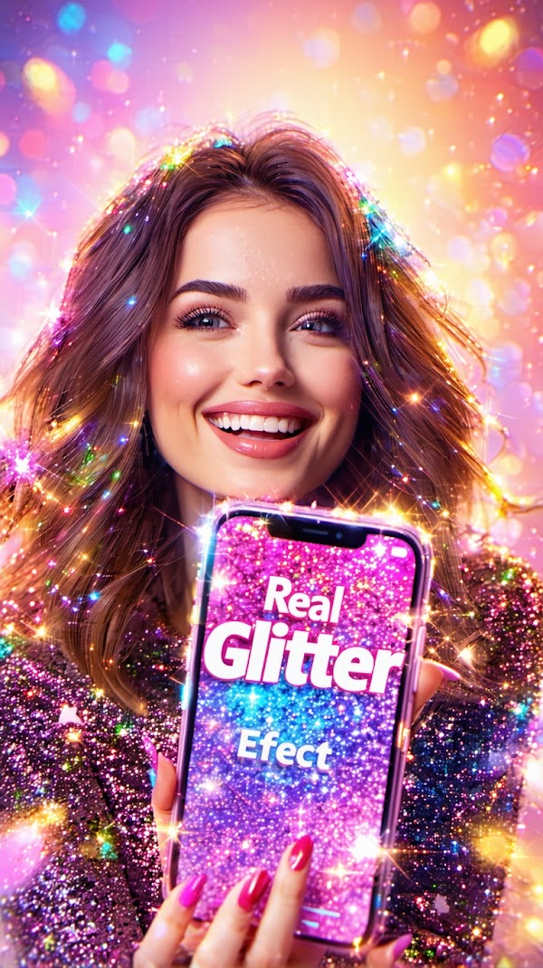 Glitter Live Wallpaper Glitzy स्क्रीनशॉट 5