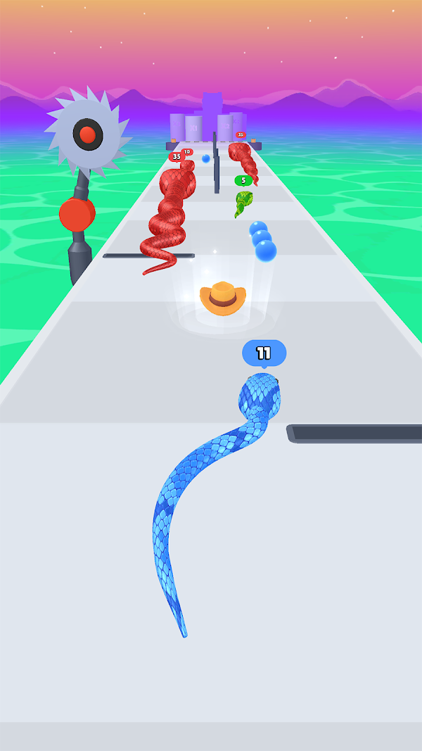 Snake Run Race・Juego Serpiente Capturas de pantalla 4