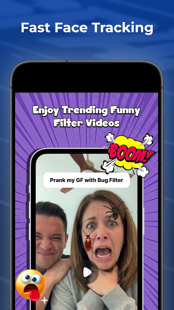 Bug Filter - Bug on Face Prank Screenshots 8