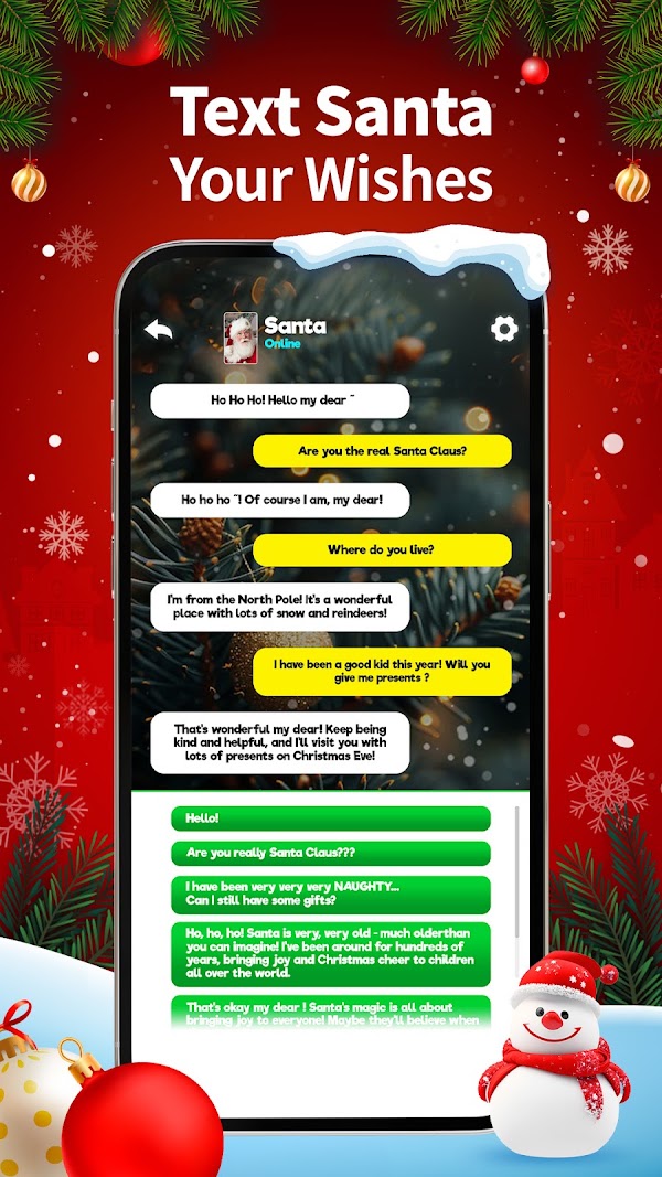 Call Santa Claus - Prank Call Capturas de tela 2