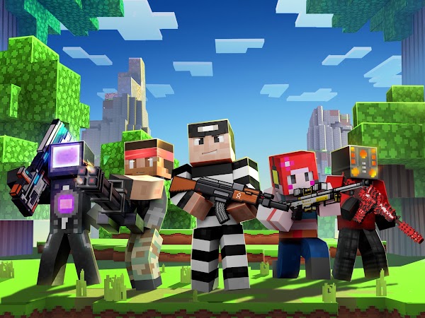 Cops N Robbers:Pixel Craft Gun لقطات الشاشة 9