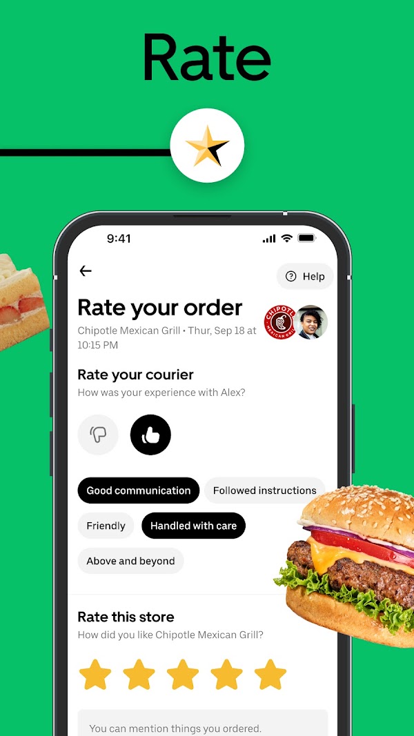 Uber Eats: Food and Grocery Screenshots 7