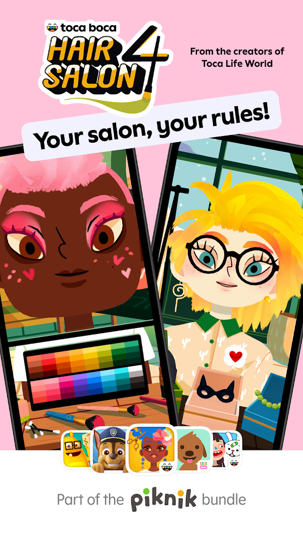 Toca Boca Hair Salon 4 Capturas de pantalla 1