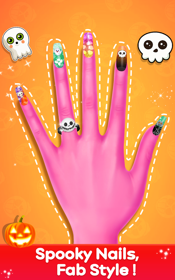 Halloween Nail Art Salon Screenshots 3
