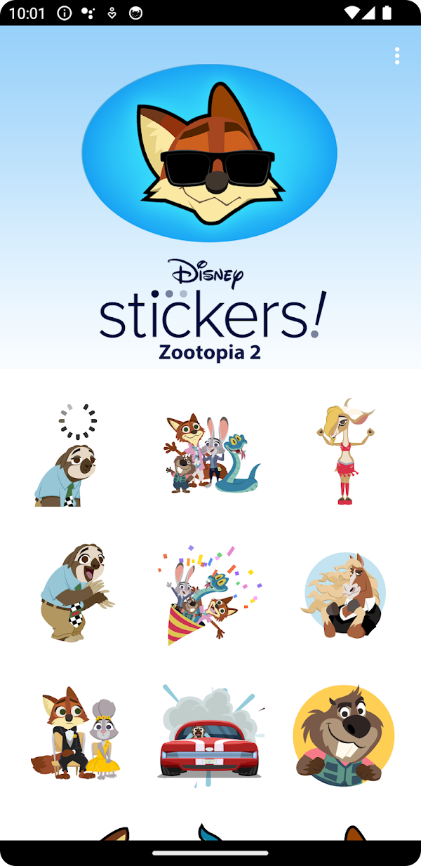 Zootopia 2 Stickers & Emojis スクリーンショット 1