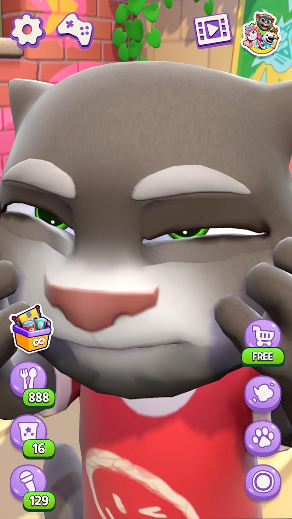 Talking Tom Cat Capturas de pantalla 2
