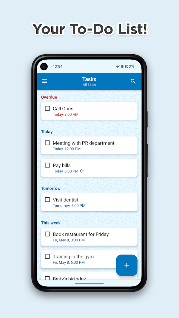 To Do List Screenshots 1