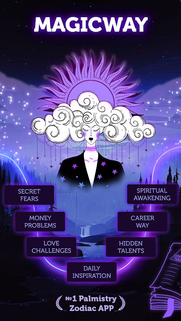 Zodiac Palm Reader: MagicWay स्क्रीनशॉट 1