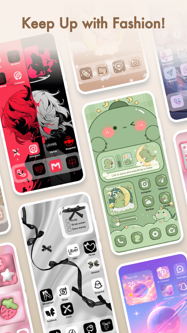 Themepack - App Icons, Widgets Screenshots 2