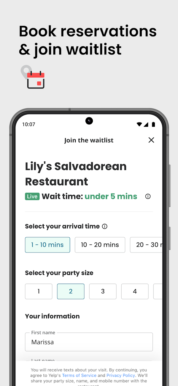 Yelp: Food, Delivery & Reviews Screenshots 4
