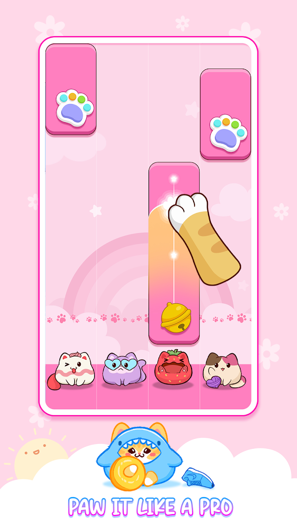 Cat Tiles: Cute Piano Game Capturas de pantalla 2