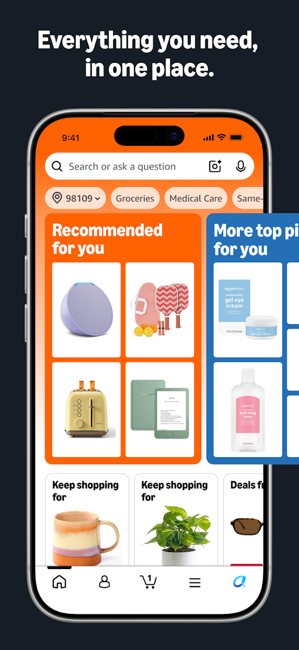 Amazon Shopping Screenshots 1