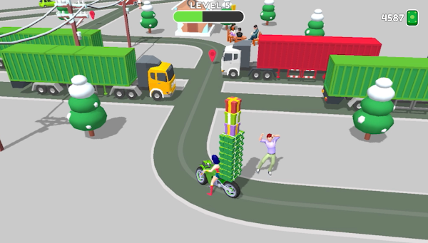 Paper Delivery Boy لقطات الشاشة 5