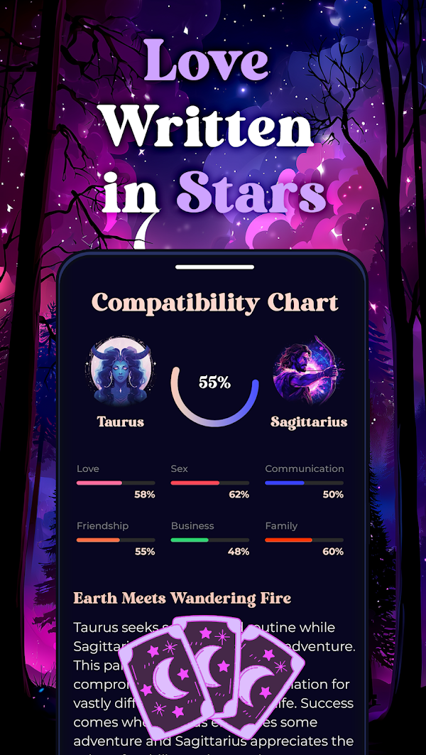 Zodiac & Horoscope: CosmicVibe Capturas de tela 5