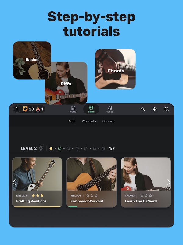 Yousician: ваш учитель музыки Скриншоты 12