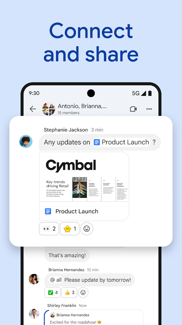 Google Chat Screenshots 6