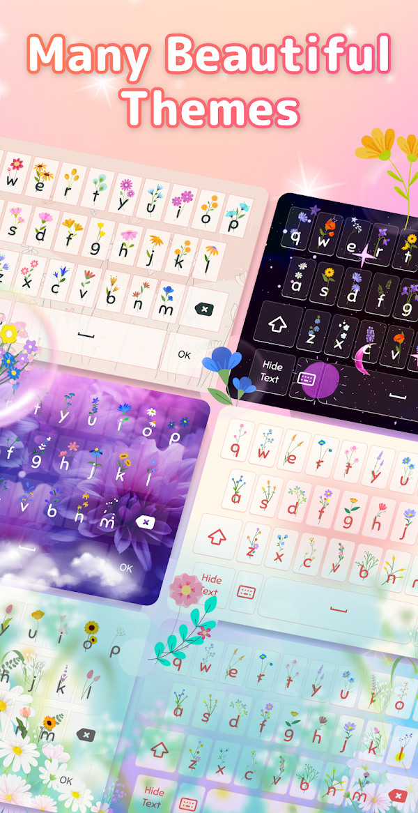 Flower Language Blumentastatur Screenshots 6