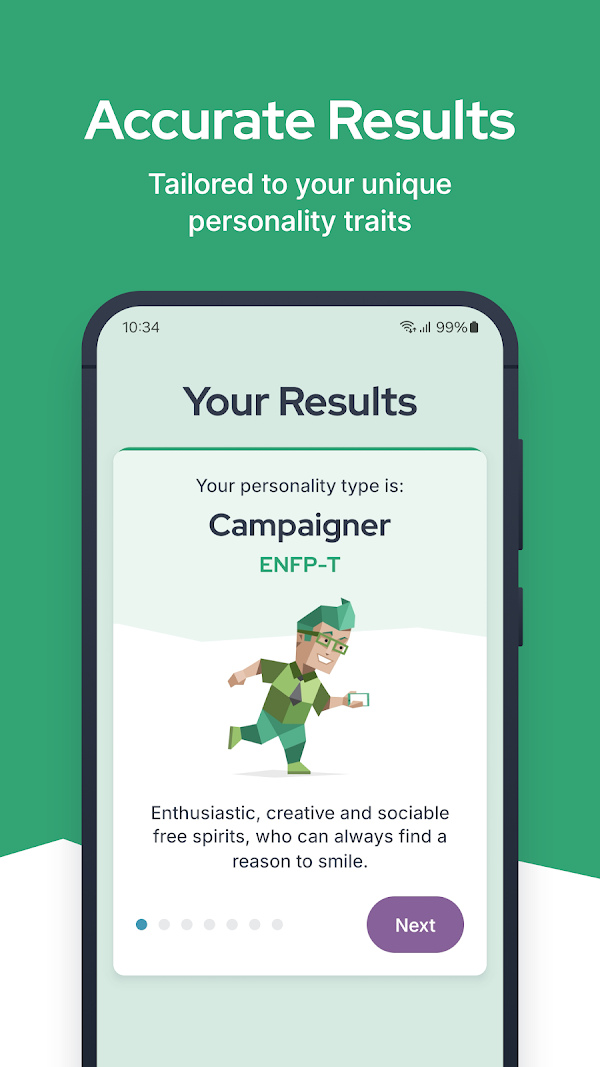 16Personalities Скриншоты 3