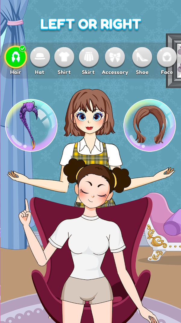 Left or Right: Star Girl Style Capturas de tela 8