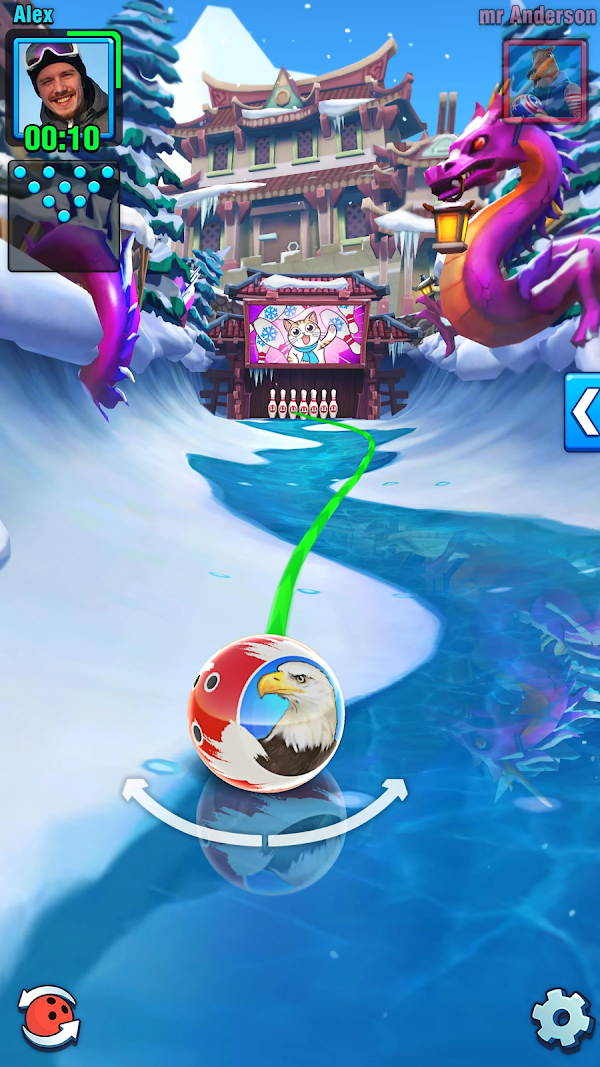 Bowling Crew: Jogo de Boliche Capturas de tela 6