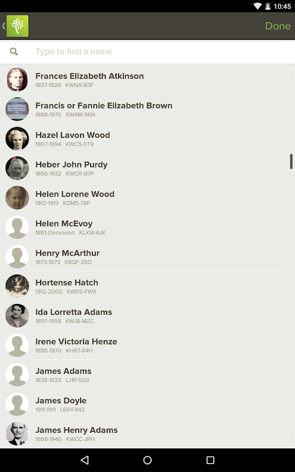 FamilySearch Memories Screenshots 11