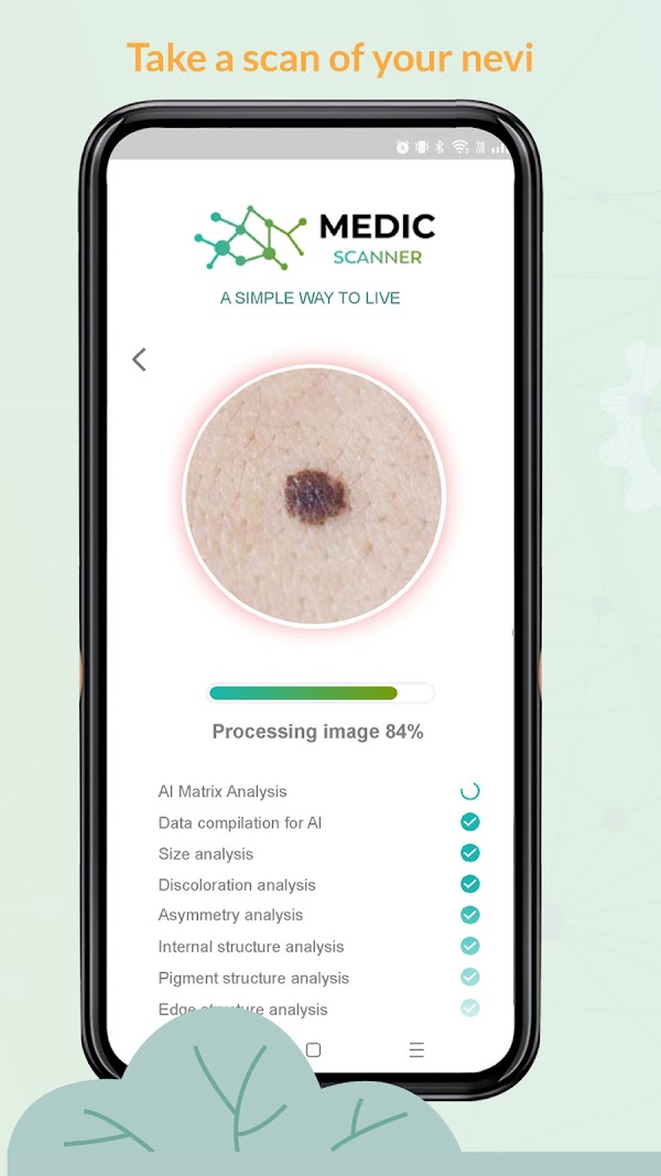 Medic Scanner - análisis piel Capturas de pantalla 3