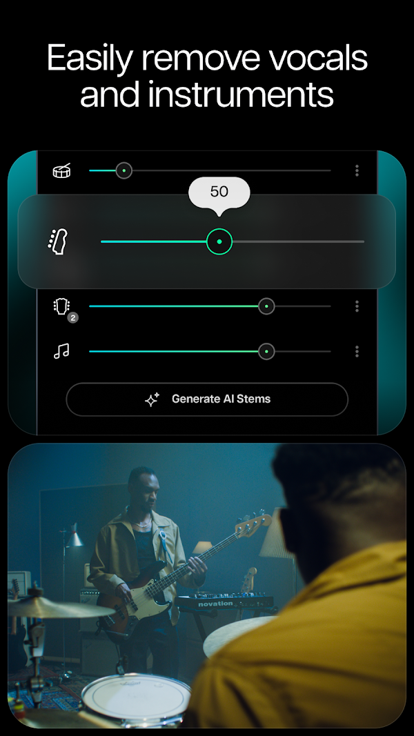 Moises: The Musician's AI App لقطات الشاشة 1