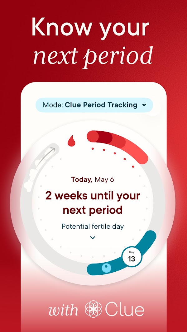 Clue Perioden Kalender Screenshots 1