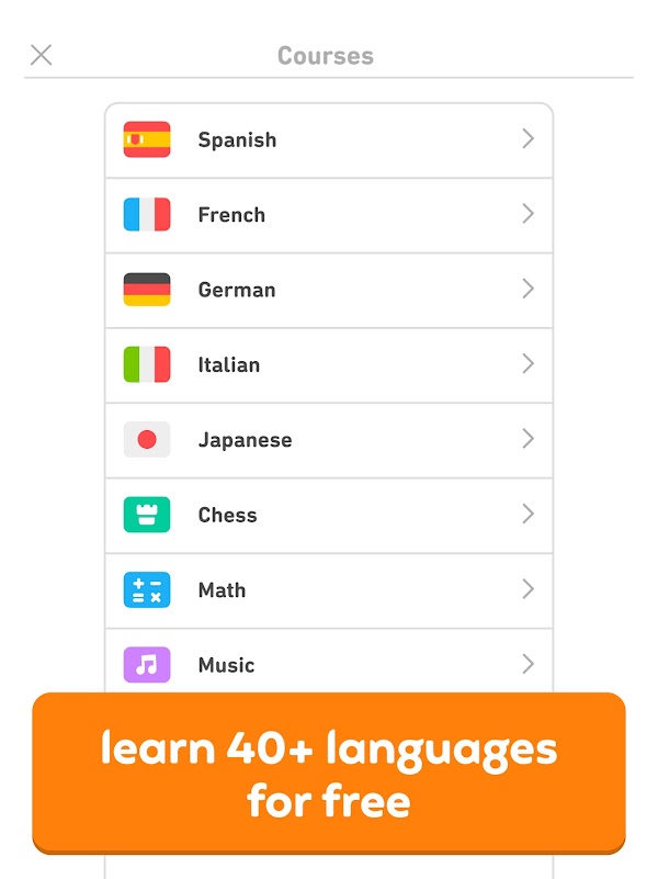 Duolingo - языки и шахматы Скриншоты 9