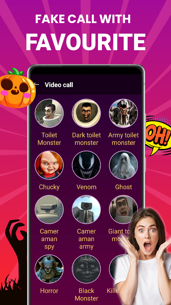 Monster Call: Prank Video Call Screenshots 3