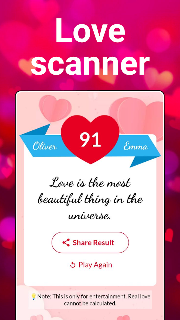 Love tester: Real Love Tests Screenshots 11
