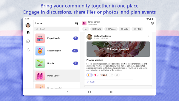 Microsoft Teams Capturas de pantalla 11