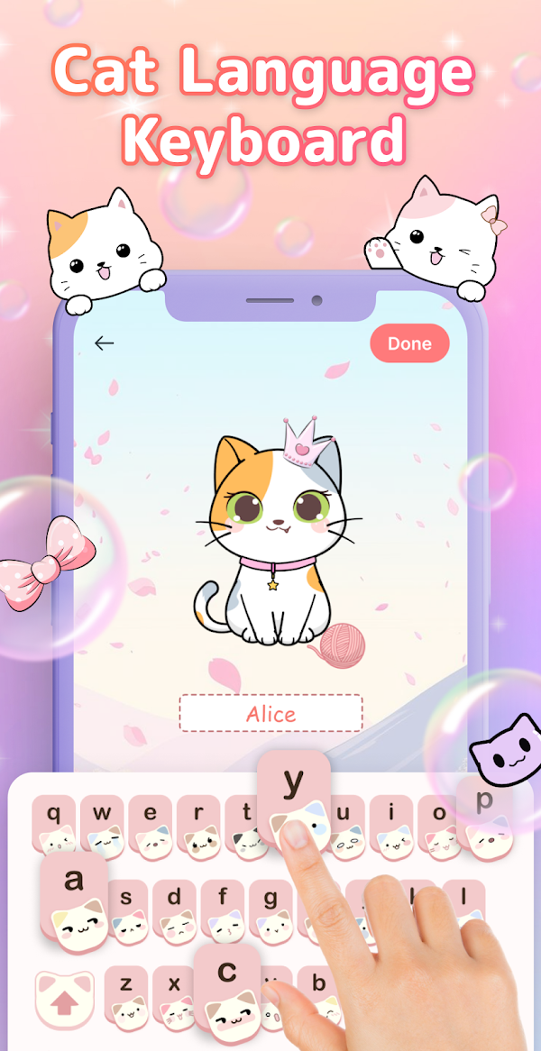 Flower Language Blumentastatur Screenshots 2