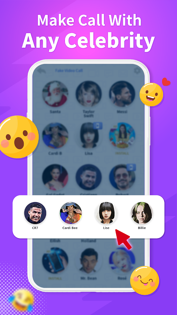Prank Call - Fake Call & Chat لقطات الشاشة 5