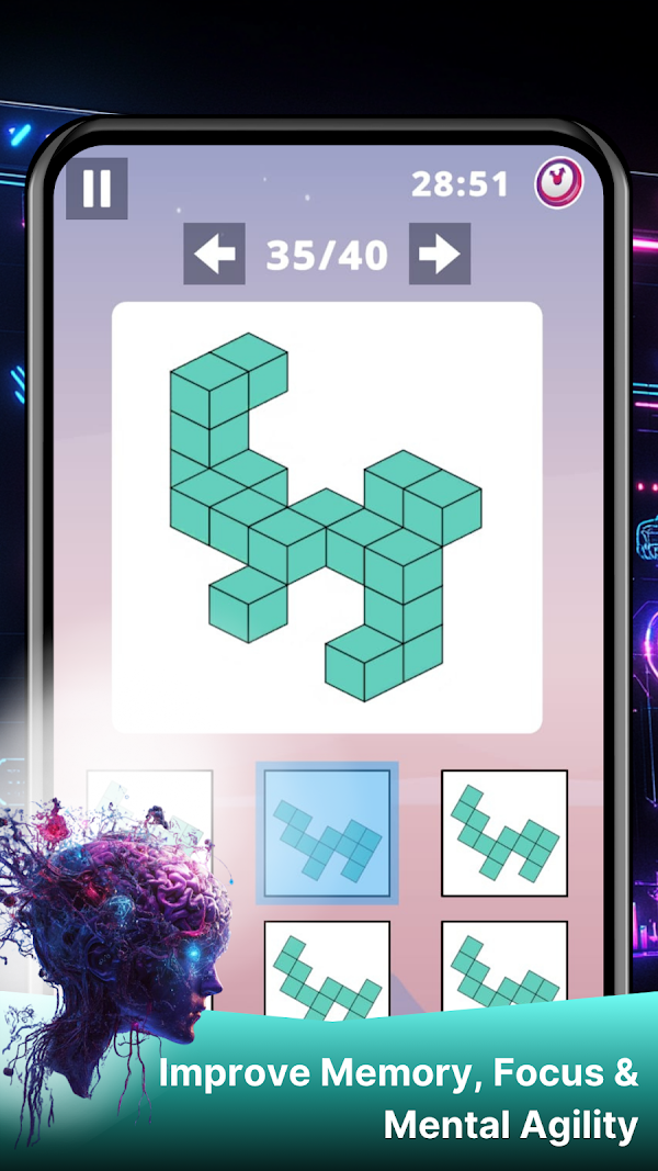 IQ Test: Logic Brain Training Screenshots 8
