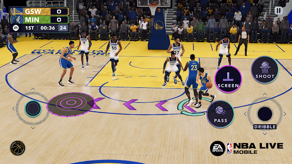 NBA LIVE Mobile Basketball Screenshots 3