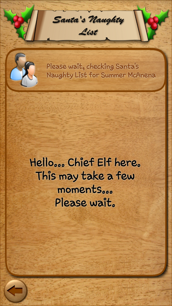 Santa's Naughty List App Screenshots 6