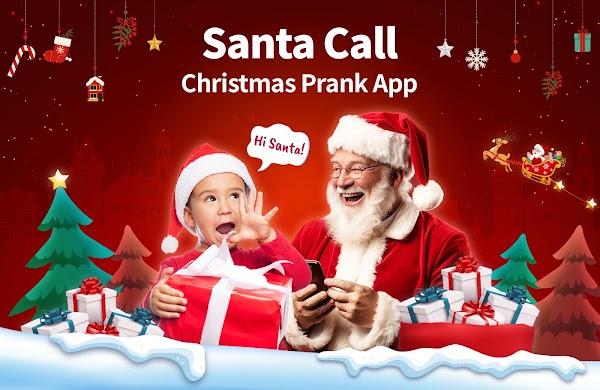 Santa Prank Call: Fake video لقطات الشاشة 1
