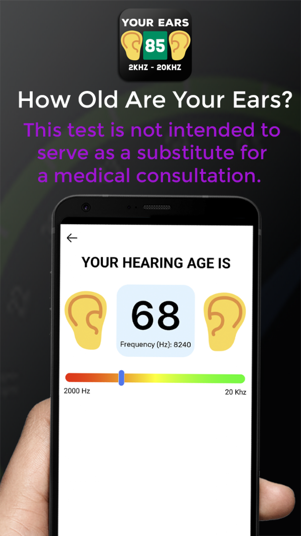 How Old Are Your Ears Fun Test Screenshots 2