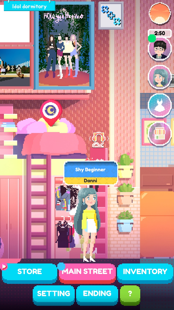 Kpop Idol Simulator لقطات الشاشة 9