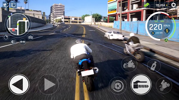 Real Moto Driving Racing World لقطات الشاشة 4